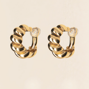RONDE CHUNKY OORCLIPS